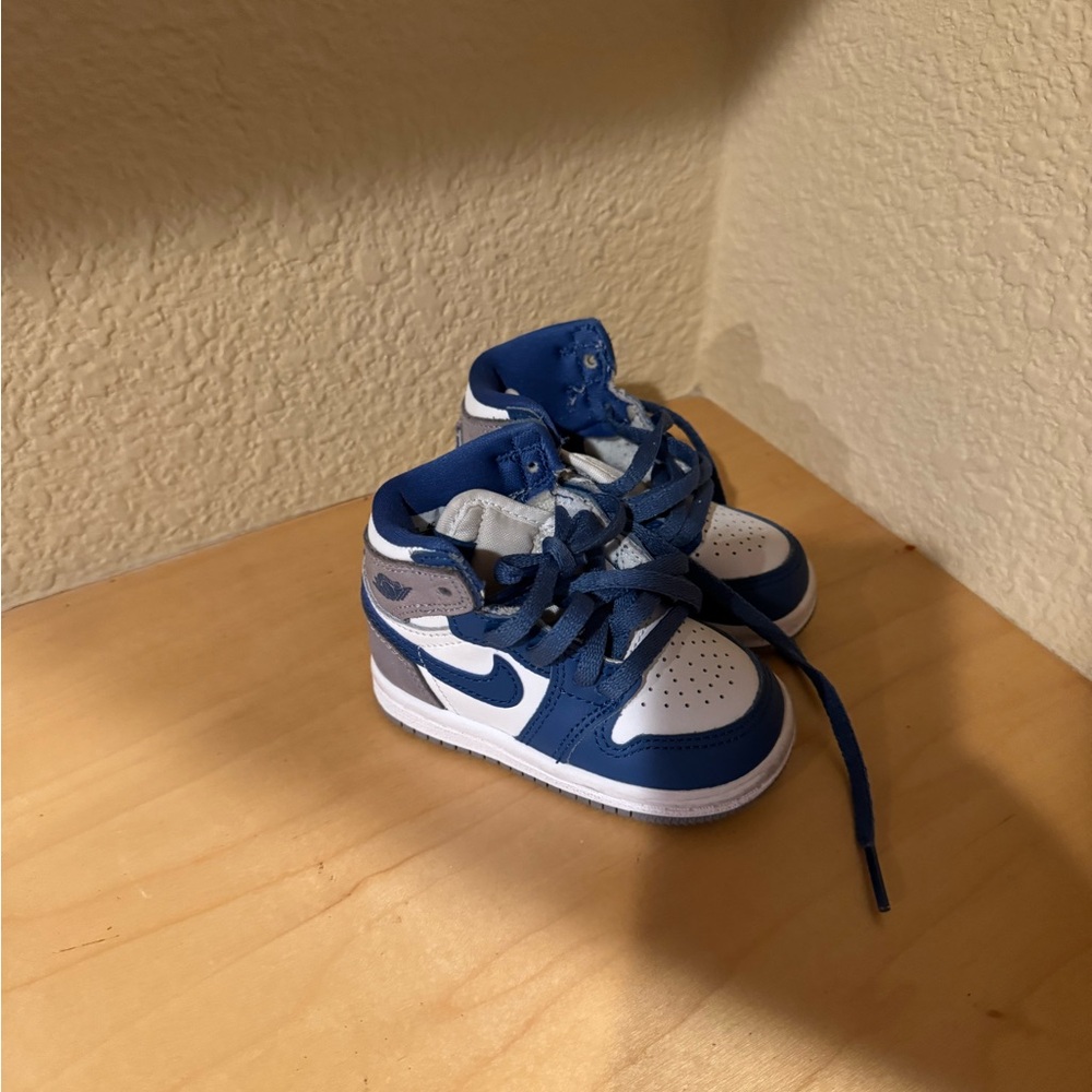 Kids Blue Nike Sneakers